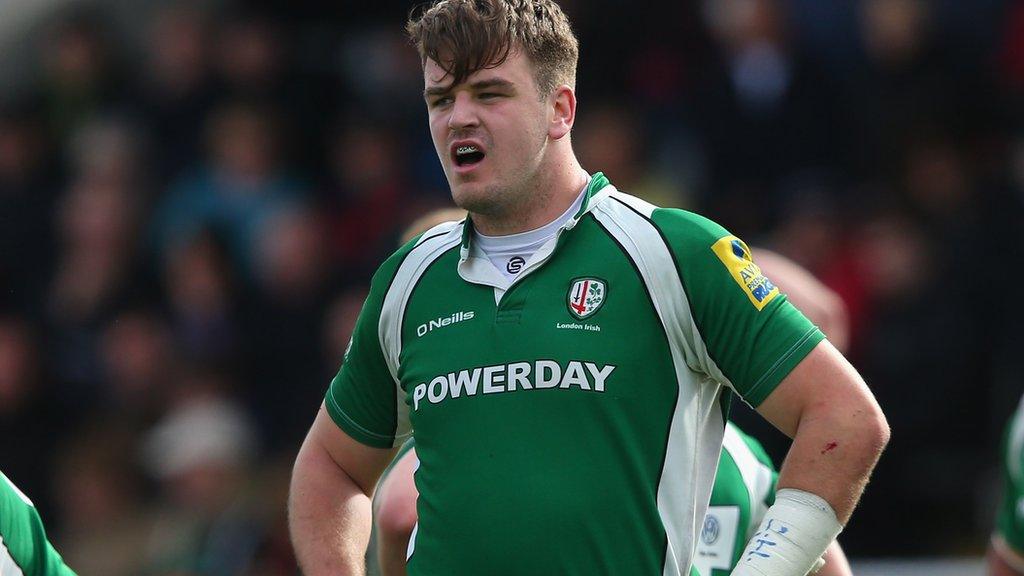 Jerry Sexton playing for London Irish