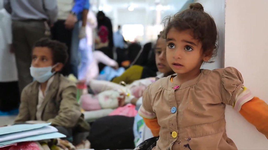 Inside of a hospital in Yemen