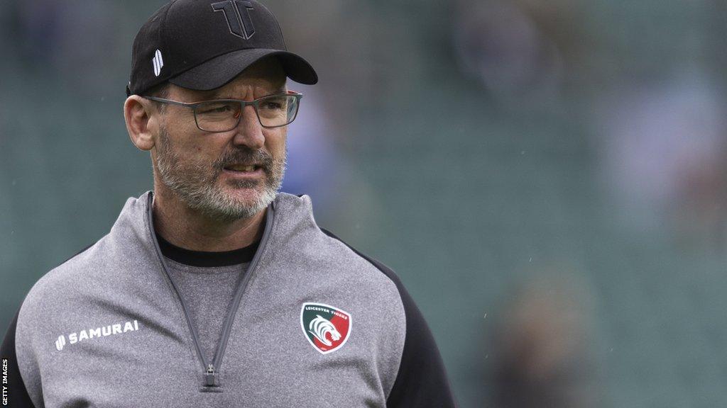 Leicester Tigers head coach Dan McKellar