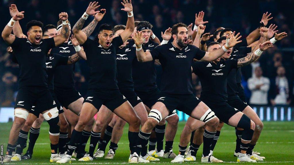 New Zealand perform the haka