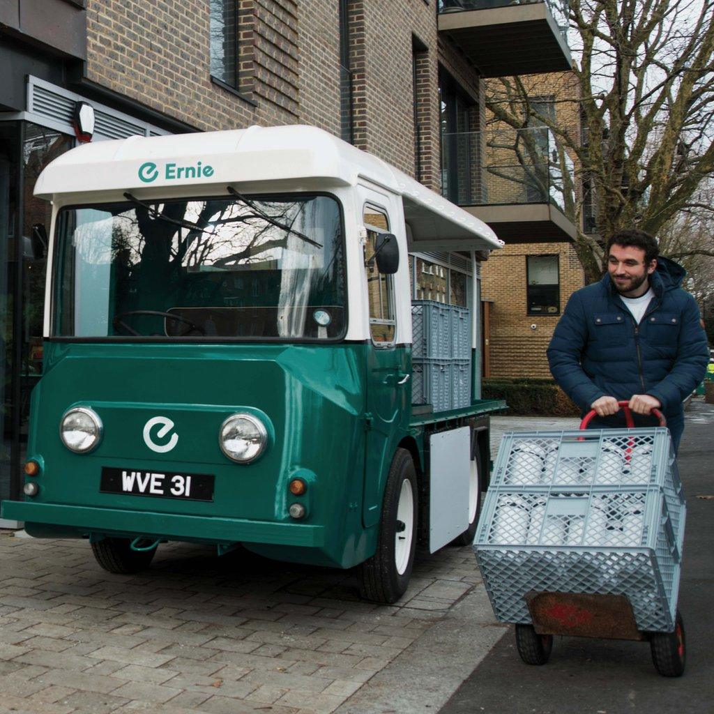 Ernie milk float