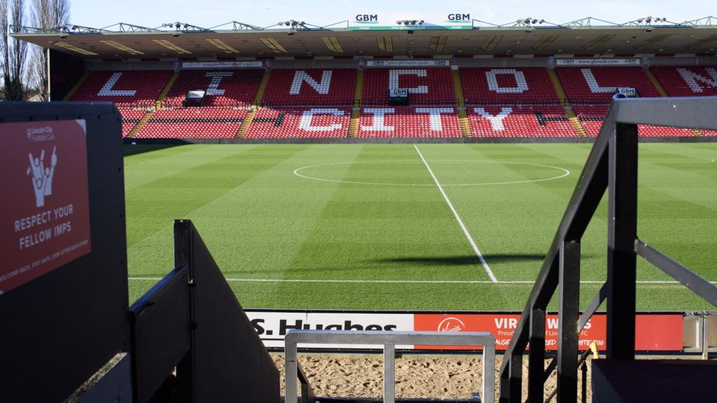 General view of Lincoln City's LNER Stadium