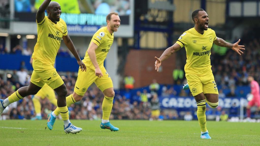 Brentford celebrate