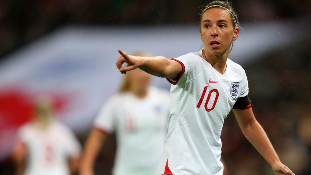 England's Jordan Nobbs in action