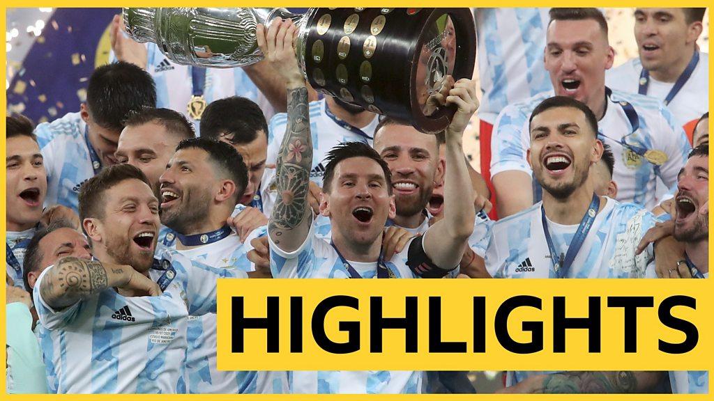 Copa America 2021: Superb Angel di Maria goal helps Argentina beat Brazil - BBC Sport
