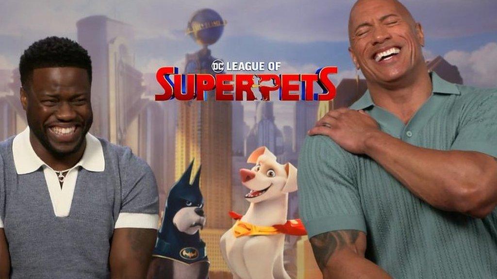 Kevin Hart and Dwayne Johnson