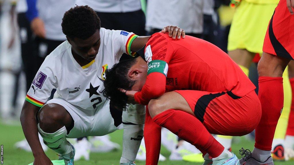 Tariq Lamptey and Son Heung-min