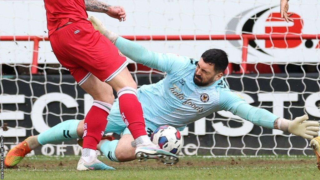 Newport County goalkeeper Nick Townsend has been capped six times by Antigua and Barbuda