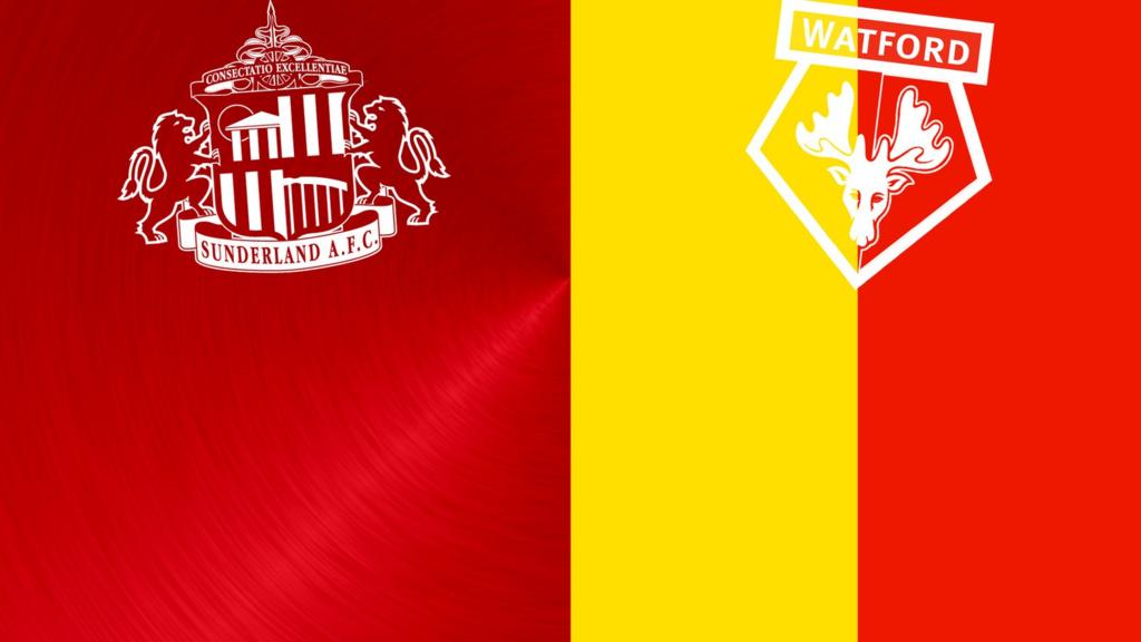 Premier League Sunderland v Watford BBC Sport