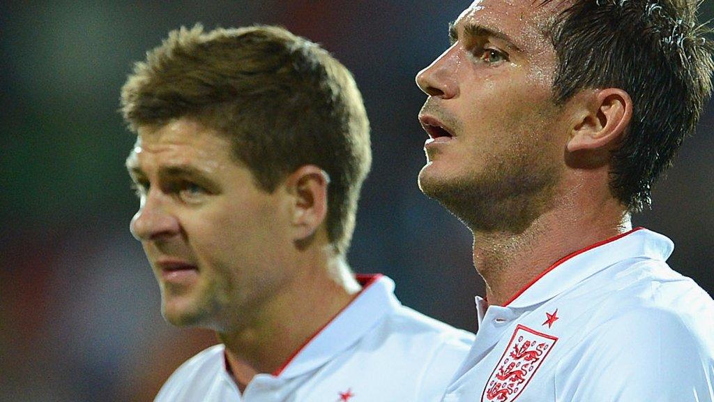 Steven Gerrard (left) and Frank Lampard