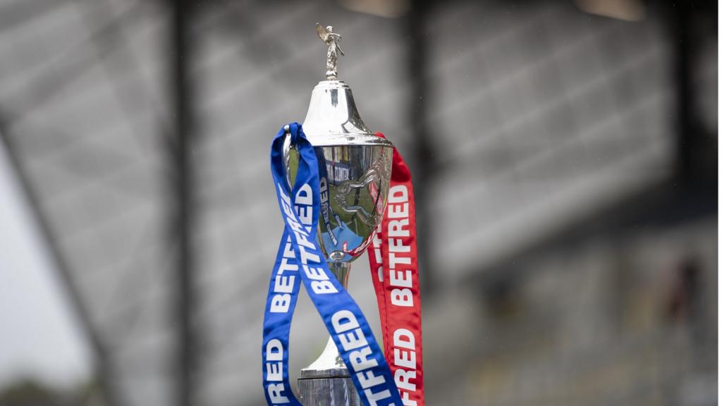 The Women's Betfred Challenge Cup Trophy