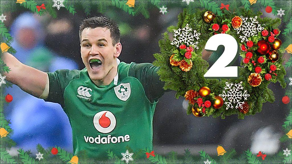 BBC Sport advent calendar Jonny Sexton snatches lastgasp victory for