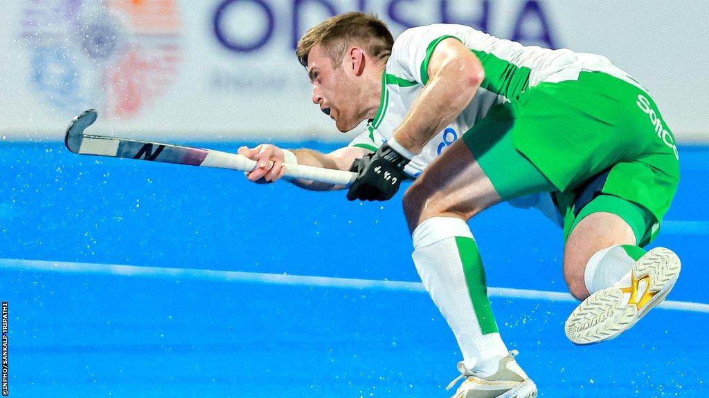 Ireland's Shane O'Donoghue in Pro League action