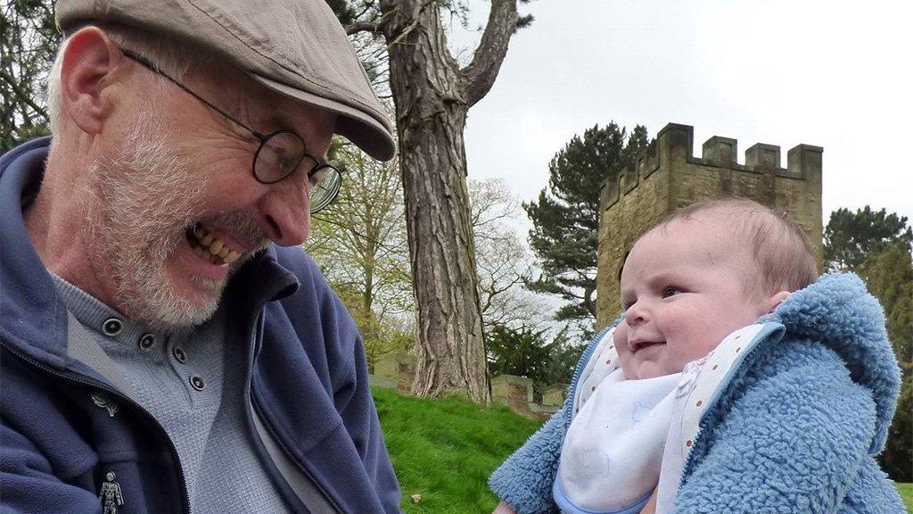 Graeme with his grandson