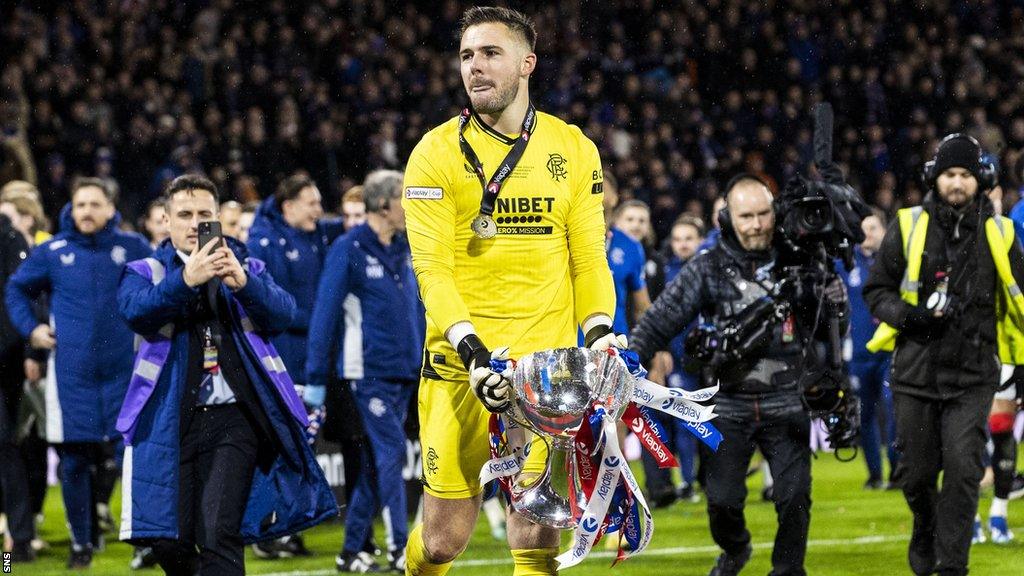 Rangers goalkeeper Jack Butland