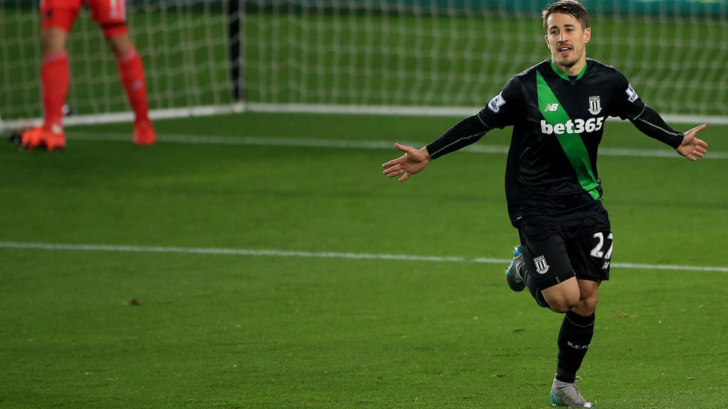 Bojan Krkic celebrates