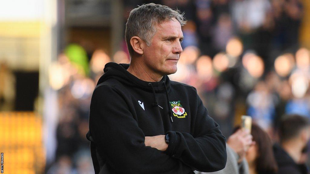 Wrexham boss Phil Parkinson