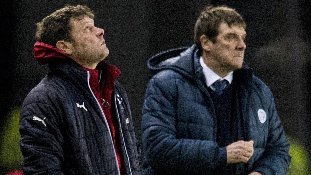 Graeme Murty and Tommy Wright