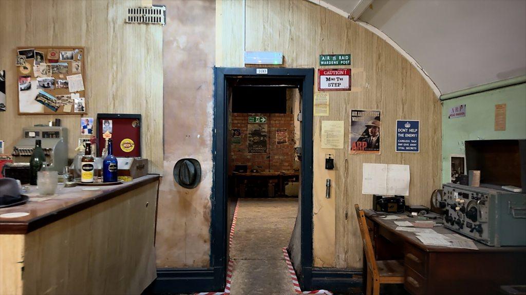 Underneath Bristol's Corn Exchange is a World War Two bunker that few people know about. It takes visitors back to the German air raids of 1940 that destroyed much of the city.