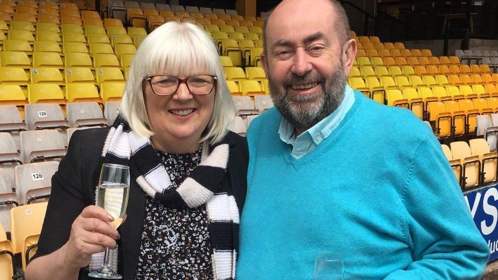 New Port Vale owners Carol and Kevin Shanahan