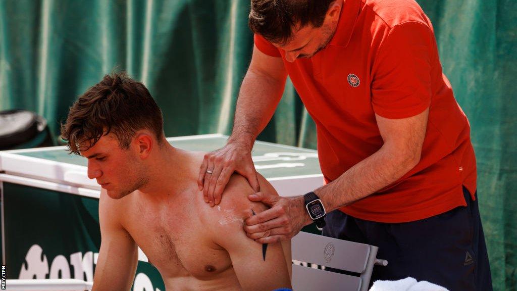 Jack Draper: Briton to miss grass-court season, including Wimbledon,  because of injury - BBC Sport