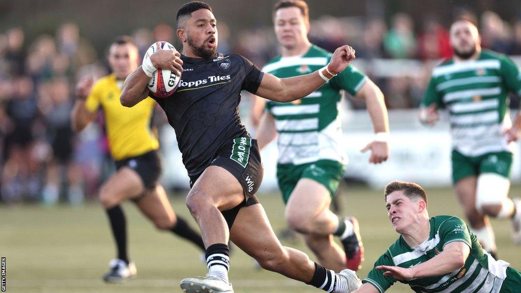 Phil Cokanasiga has played nine games for Leicester so far this season