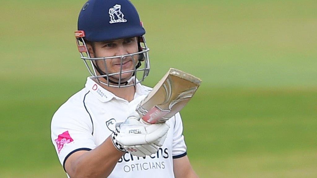 Sam Hain passed 50 for only the fifth time in County Championship cricket this season