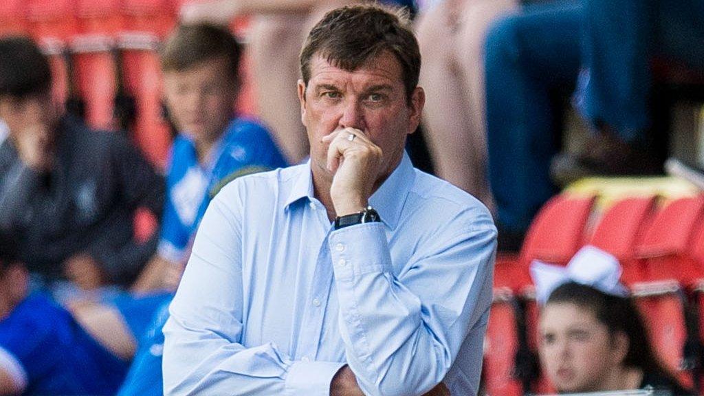 St Johnstone manager Tommy Wright