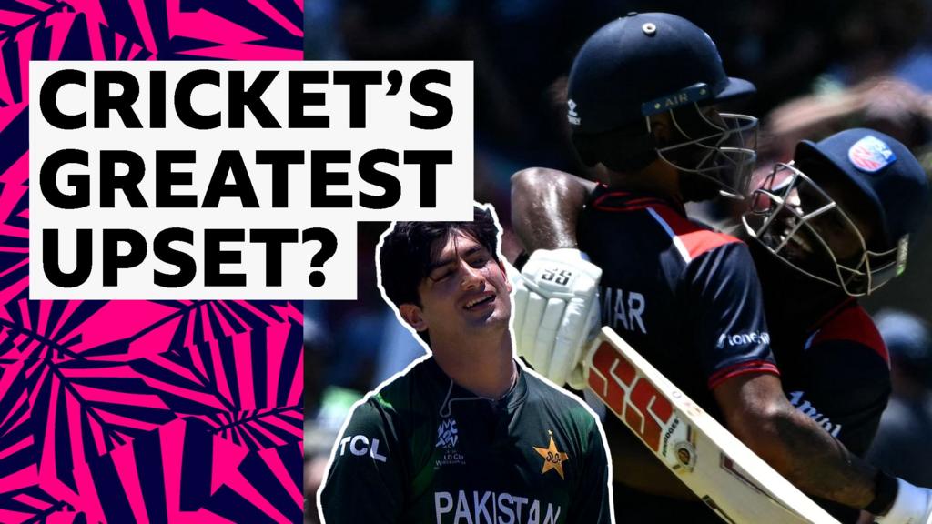 USA pull off cricket's biggest upset against Pakistan