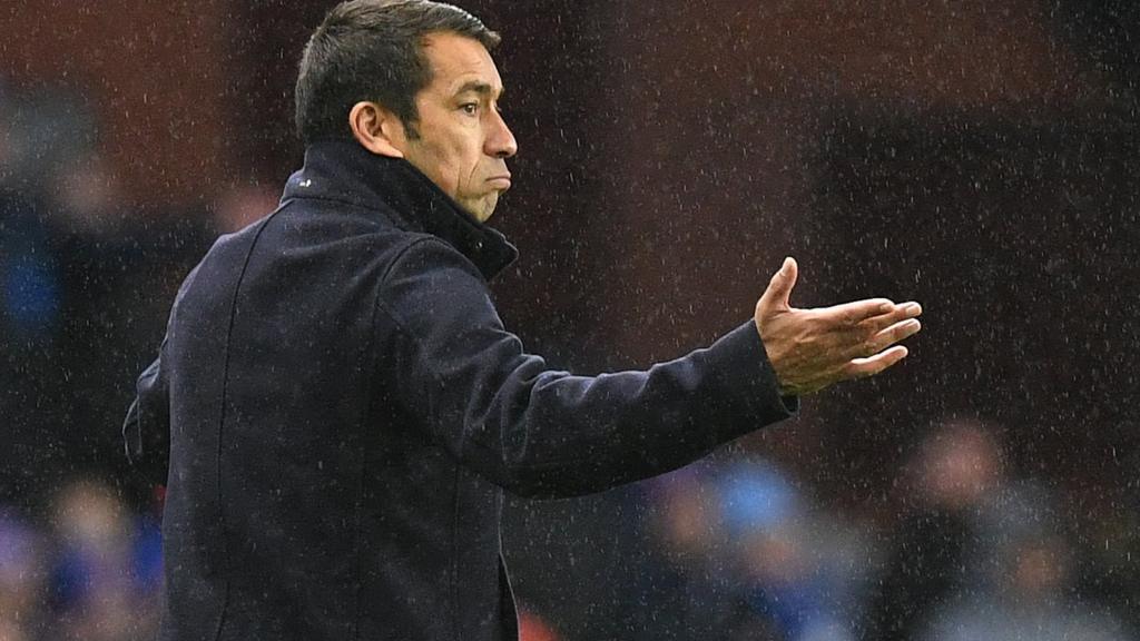 Rangers have sacked manager Giovanni van Bronckhorst