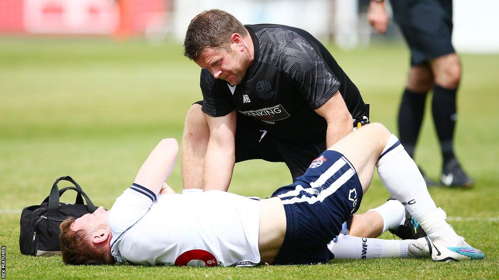 George Johnston made 38 League One appearances for Bolton Wanderers last season