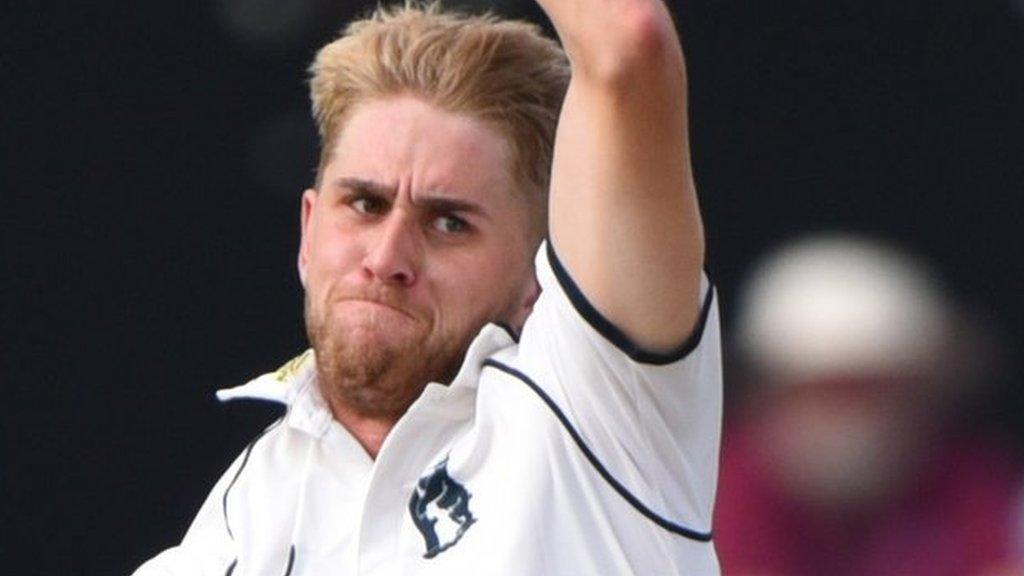 Warwickshire paceman Olly Stone