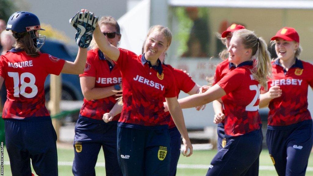 Jersey cricket team