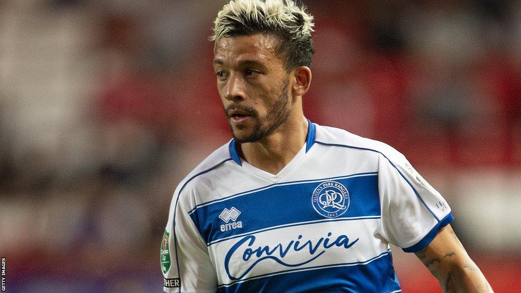 Macauley Bonne in action for QPR