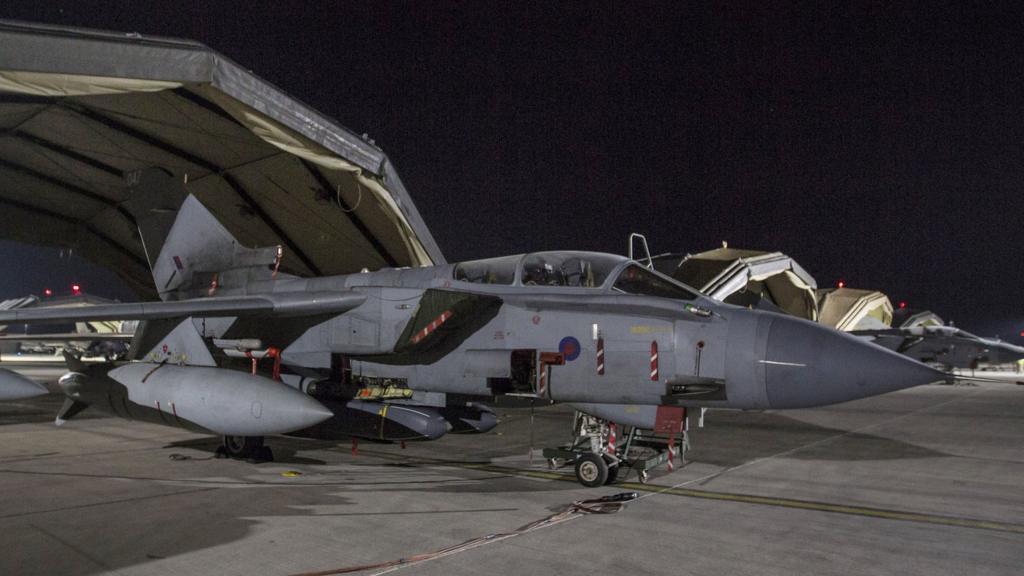 RAF tornado in Cyprus