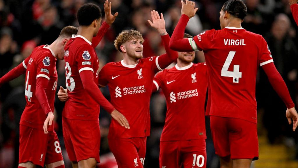 Liverpool celebrate