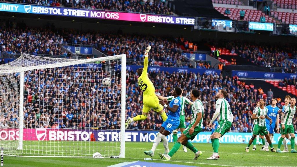 Harrison Burrows' winner arrived in the 91st minute at Wembley