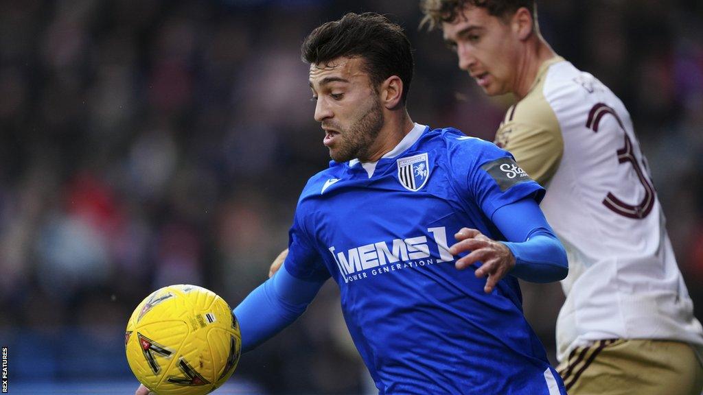 Scott Kashket in action for Gillingham