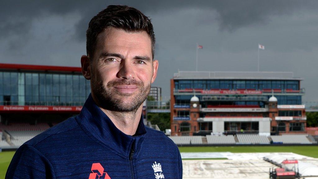 James Anderson at Old Trafford