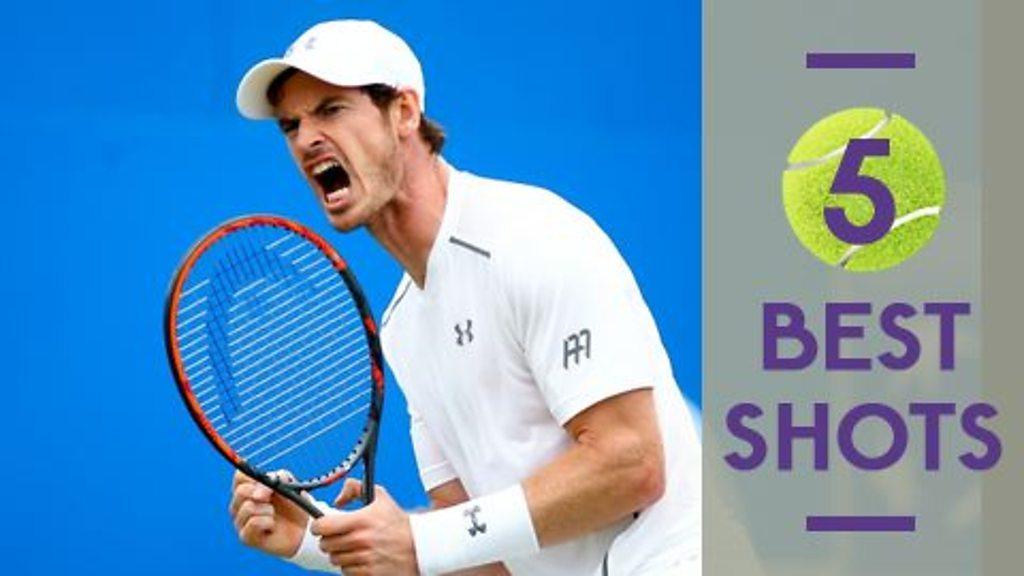 Murray beats Edmund - 5 Best Shots