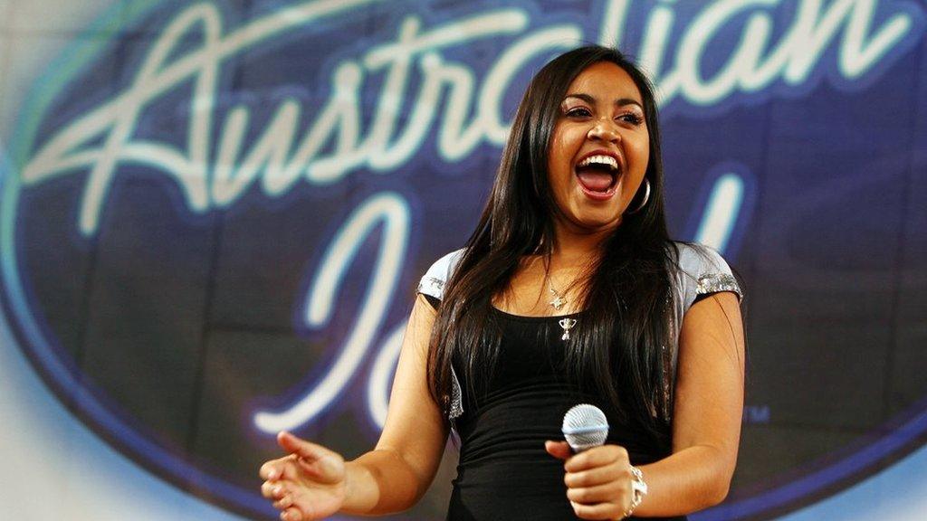 Jessica Mauboy on Australian Idol