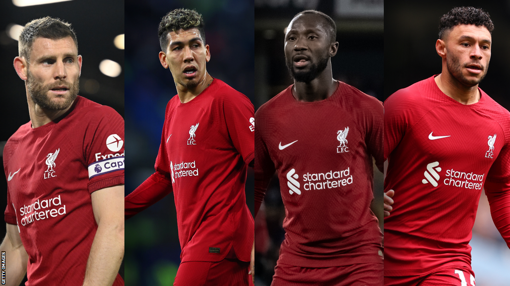 James Milner, Roberto Firmino, Naby Keita, Alex Oxlade-Chamberlain