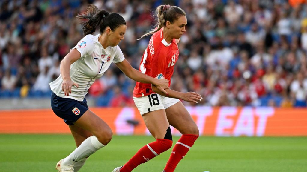 Norway taking on Austria