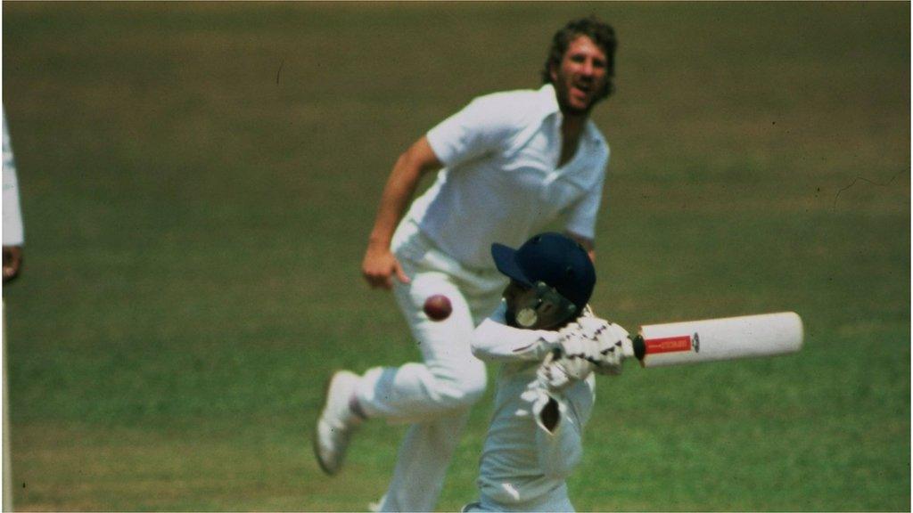 Botham dismisses Wettimuny