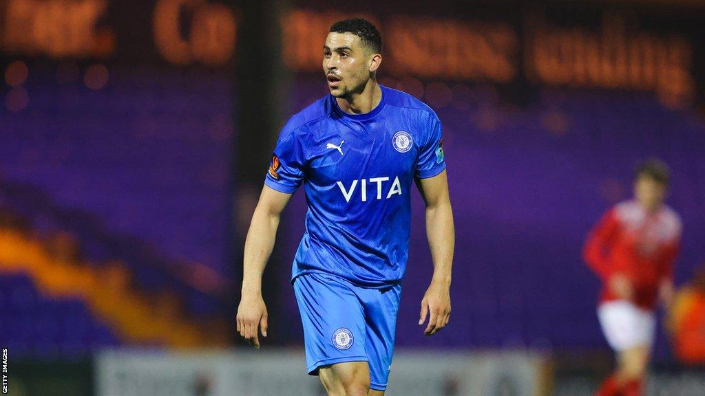 Courtney Duffus has struggled with injury in recent seasons, making one league appearance each for Stockport and Morecambe since February last year