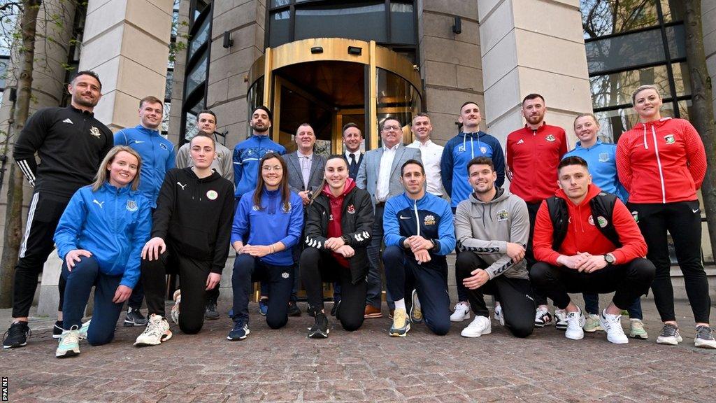 Professional Footballers' Association in Northern Ireland will offer support to those in the men's and women's game