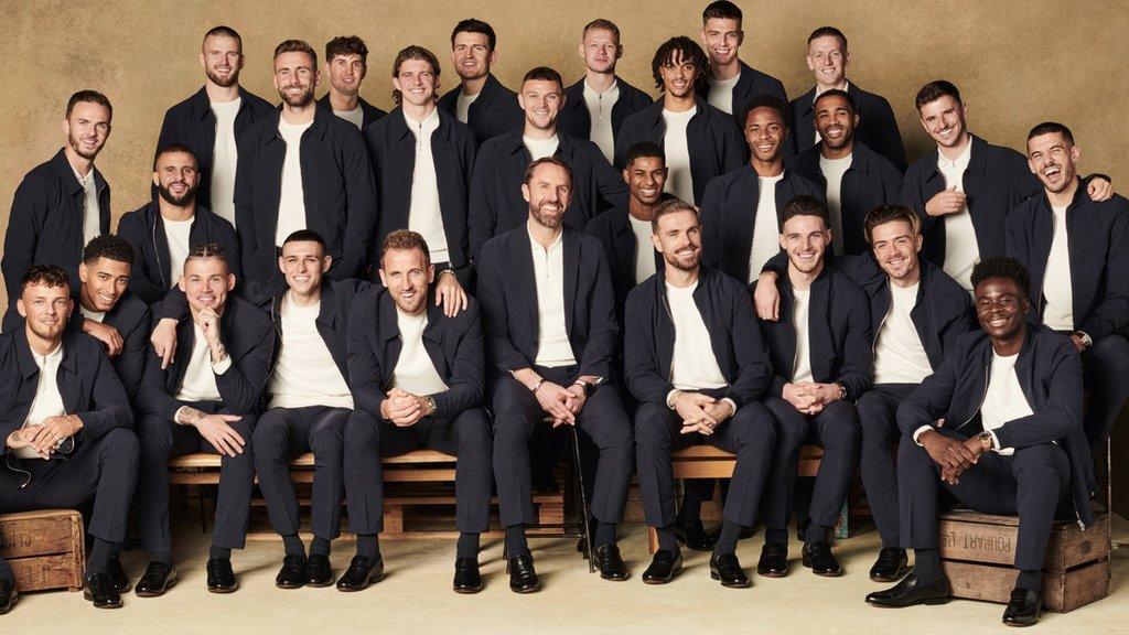 England team photo