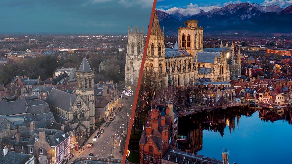 Image of York comparison with AI altered image