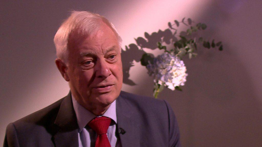 Chris Patten talks to the BBC