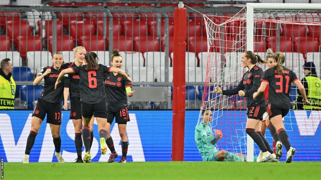 Bayern celebrate